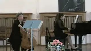 С. Saint-Saëns - Allegro appassionato for cello and piano Op.43