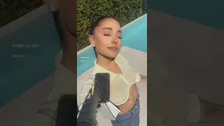 Ariana Grande Instagram Story April 29th 2021
