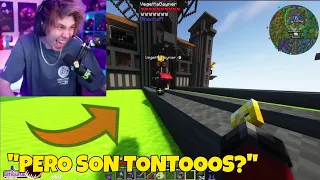 Rubius y Willy convierten el CASTILLO de Vegetta en LANA (Se enoja) | Karmaland 5