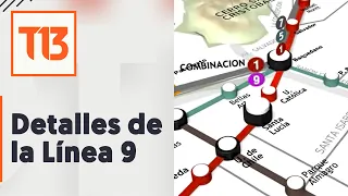 Los detalles de la futura Línea 9 del Metro de Santiago