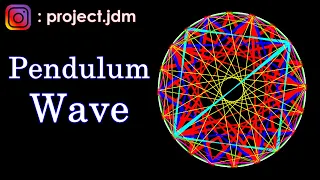 Pendulum WAVE Animation #2