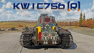 KW 1 C756 (r) Лучший ПРЕМ для НОВИЧКА в War Thunder