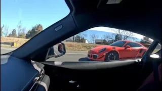 2022 supra a91 e30 jb4 tune vs 2016 stock Gt3RS