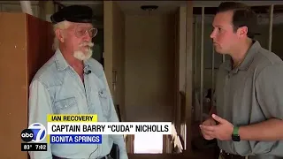 Bonita Springs man survives Hurricane Ian in neighbor's home