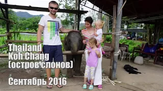 Koh Chang Elephants Show , купание со слонами