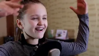11   летняя девочка перепела хит   Розовое вино  Элджей & Feduk  cover