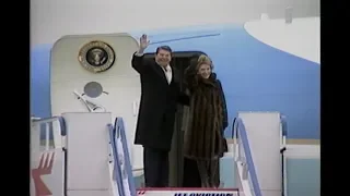 President Reagan's Departure from Geneva, Switzerland on November 21, 1985