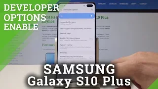 How to Enable Developer Options on SAMSUNG Galaxy S10 Plus - Allow USB Debugging