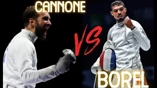 Cannone Vs Borel Epee Fencing Analysis, How to maintain a game plan.
