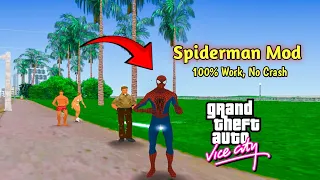 How To Install Superhero Spiderman Mod In GTA Vice City(Spiderman Cheat Code) Faizan Gaming