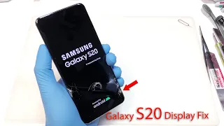 Samsung Galaxy S20 Display Screen Replacement (Original Amoled) ✔