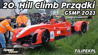 🔥20. HILL CLIMB PRZĄDKI 2023 (IHC/CEZ/MMSR/GSMP Korczyna) | Action and Crash by Speed & Power