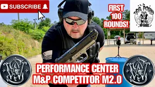 SMITH & WESSON M&P COMPETITOR 9MM REVIEW! FIRST 100 ROUNDS!