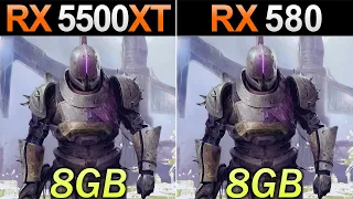 RX 5500 XT (8GB) Vs. RX 580 | 1080p and 1440p Gaming Benchmarks