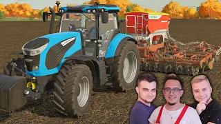 "Od Zera do Farmera"#82☆ Farming Simulator 22☆ Żniwa na dwa kombajny! Siew owsa! Sprzedaż Kiszonki!🚜