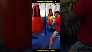 How to generate power in the left hook. liamharrisontraining.com