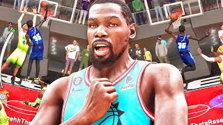 KEVIN DURANT IS UNSTOPPABLE ON REC! NBA 2K23 Next Gen Center Gameplay