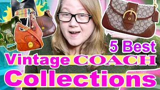 5 Best VINTAGE COACH Collections + Why This Video was So Difficult to Make || Autumn Beckman