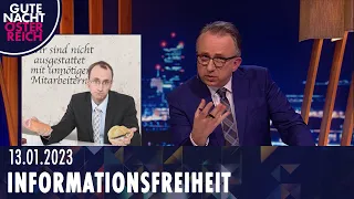 Informationsfreiheit | Gute Nacht Österreich mit Peter Klien