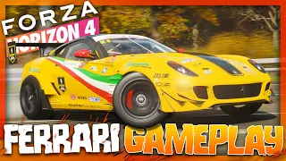 Forza Horizon 4 - Formula Drift Ferrari 599 Gameplay! (Sound & Customization)