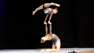 Das RLZO Akrobatikteam zeigt Wettkampf-Choreografien am Akro am Säntis 2024