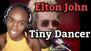 African Girl Reacts To Elton John - Tiny Dancer (REACTION)