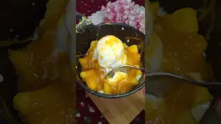 Mango Bingsu ❤❤ How To Make Korean Bingsu At HOME 😱😱