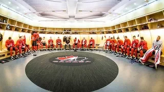 Team Canada under 18 - WJC scrimmage period 1 and part of 2 - July 30, 2017