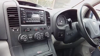 Kia Sadona 2005-2015  how to remove factory radio,simple guide