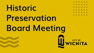 Historic Preservation Board Meeting - January 9, 2023