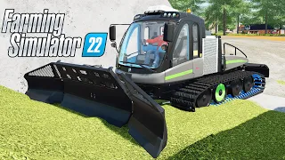 COMPACTANDO SILAGEM DE MILHO | Farming Simulator 22 | Centro Oeste Map