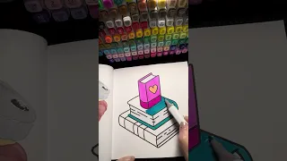 ASMR Realtime Coloring- fast video under shorts!