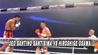 Jeo Santino Santisima VS Hiroshige Osawa full fight