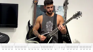 August Burns Red - "Vengeance" - Guitar Cover with On Screen Tabs (New Song 2021)