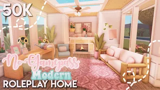 Bloxburg |ೃ⁀➷ 50k No Gamepass Modern Roleplay Home! * ˚ || House Build || Daislillia ❀