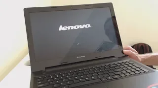 Lenovo laptop hangs on the logo, how to restore windows, part 1.