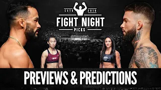 UFC Fight Night: Font vs. Garbrandt Full Card Previews & Predictions