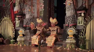 Legong  Lanang Nandira "Indra Maya" 2017 Balerung Stage acara A Tribute To Pura Gunung Sari Peliatan