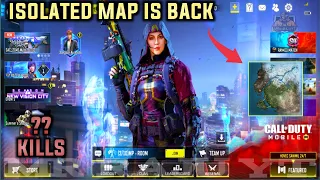 Call of duty mobile battle royale | Squad Gameplay | ISOLATED MAP  | 11 Kills winner Match |