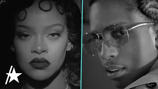 Rihanna & A$AP Rocky Drop Sexy Noir Short Film For 1st First Beauty Collab