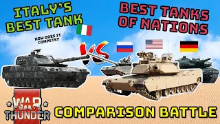 ITALY’S BEST TANK VS BEST OF NATIONS TANKS - Can It Compete? - WAR THUNDER