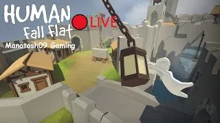 #Day_2 Human Fall Flat Gameplay Solo (No Commentary) 🔴[LIVE]