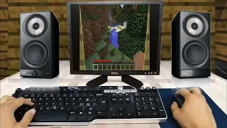 Realistic minecraft dell computer Windows XP Minecraft BSOD