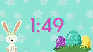 5 Minute Timer - ⏳🐰 🐇 🐣 🪺  Easter/Bunny Theme Countdown