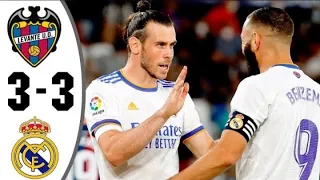 || HIGHLIGHTS & ALL GOALS ||  Levante (3 - 3) Real Madrid - Laliga 21/22