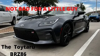 2023 TOYOTA GR 86! First drive and walkaround! And exhaust sounds!