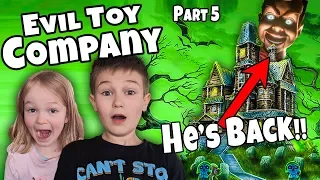 Evil Toy Company Pt 5 Back To The Abandoned Orphanage to find Squeazy Toys' Evil Plan!!!