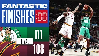 Final 3:17 WILD ENDING Celtics vs Cavaliers Eastern Conference Finals 2017