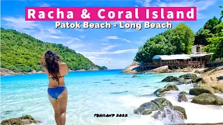 Most Beautiful Beach in Thailand | 4k Beach Walk | Racha Island | Phuket