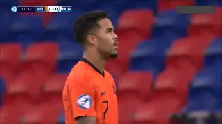 Netherlands vs Hungary 6-1 extended Highlights and Goals 2021 Euro U 21 2